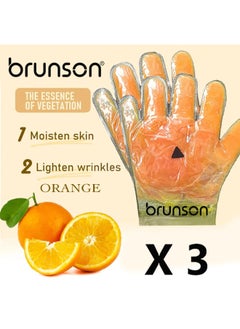 brunson 2 Pieces Nourishing Paraffin Wax Gloves - Disposable Hand Paraffin Gloves Spa Treatment - Deep Hydration And Softness - Moisturizing Manicure Gloves Wax  - Image 2