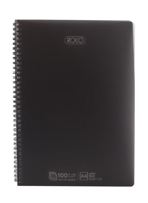 English Notebook Of 100 Sheets A4