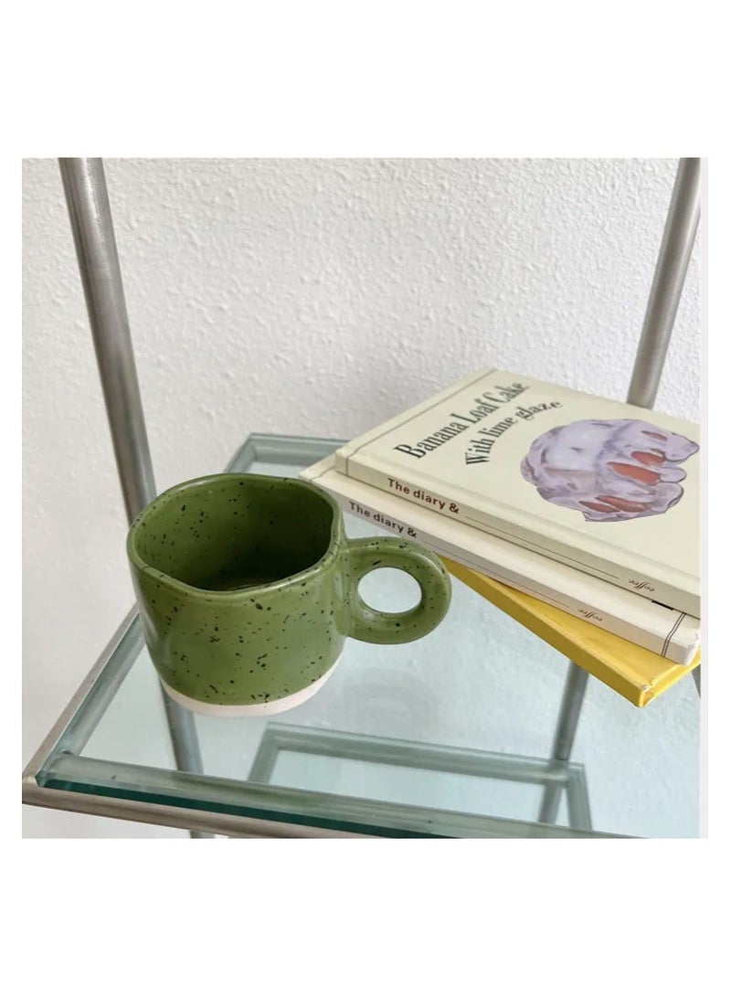 Ceramic coffee cup Handel 300mL tea cup drinking cup cappuccino latte espresso drink cup - Image 1