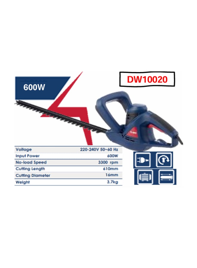 ايه بي تي منشار مقص اسوار شجر كهربائى 600 واط APT