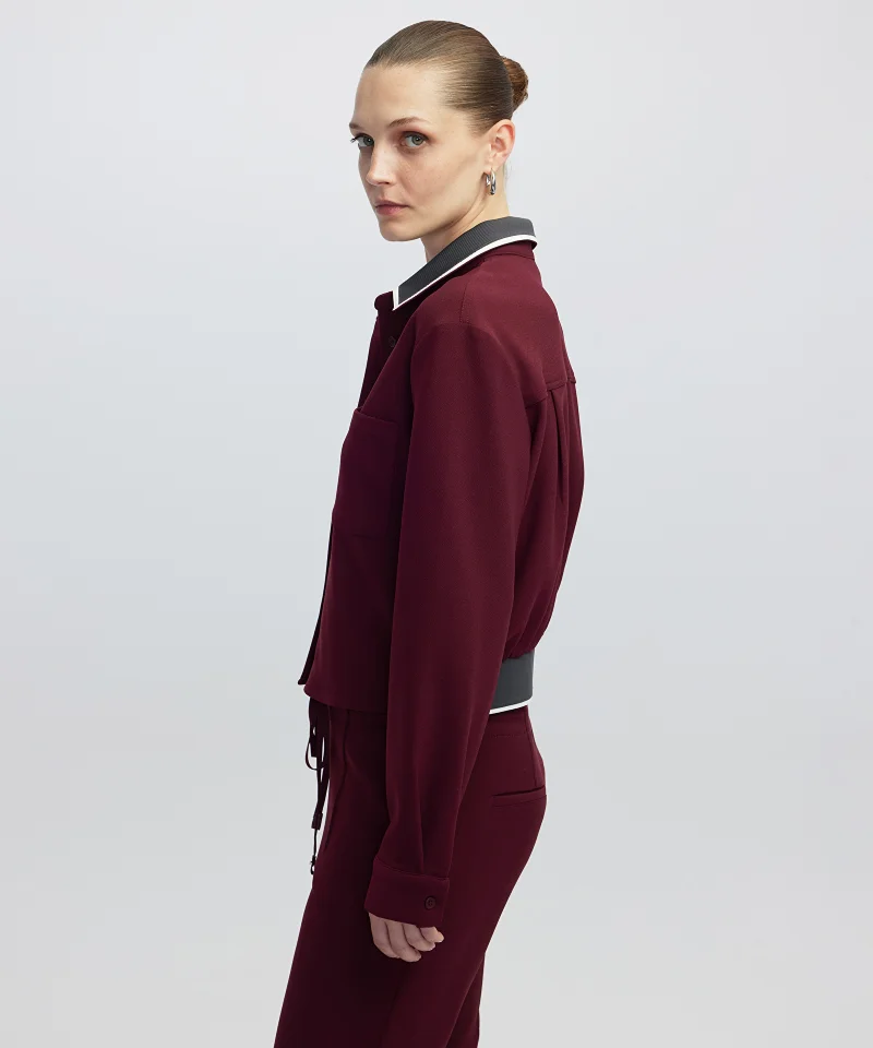 Ipekyol  Contrast Collar Shirt for Women | Best Price UAE