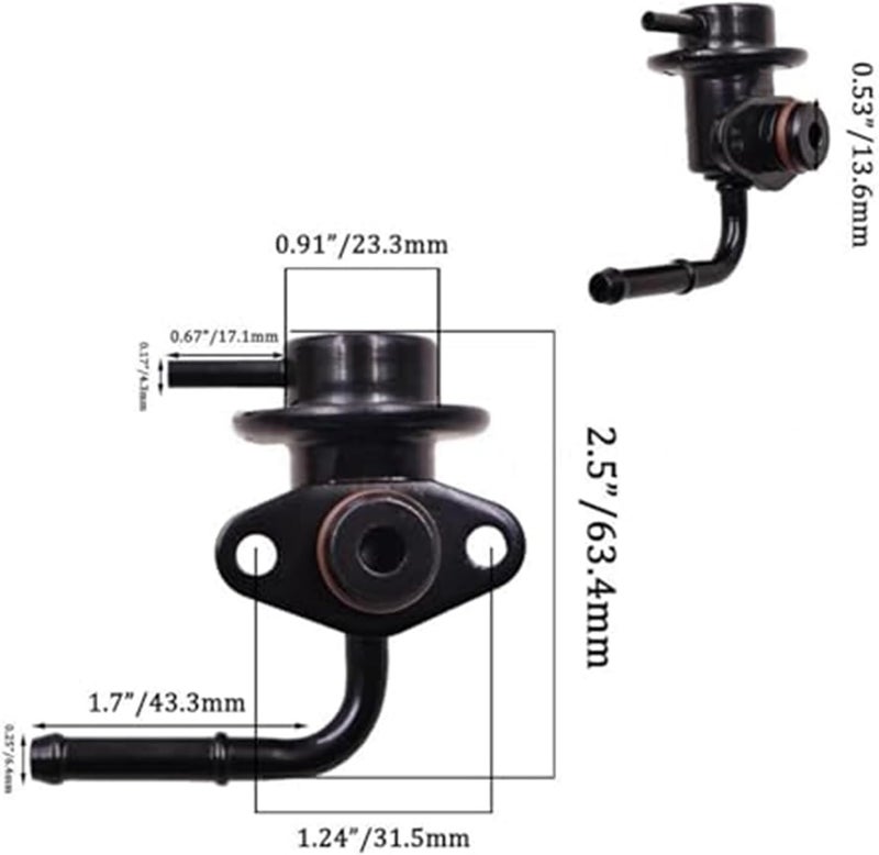 Wivplex Fuel Injection Pressure Regulator 3.0 Bar for Kia - Image 2