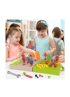 KASTWAVE Take Apart Dinosaur Toys for Kids, Dinosaur Toys with Electric Drill Screwdriver, STEM Building Construction Sets Play Mat, Dinosaur Toys for Kids Boys 3-5 5-7  - Image 4