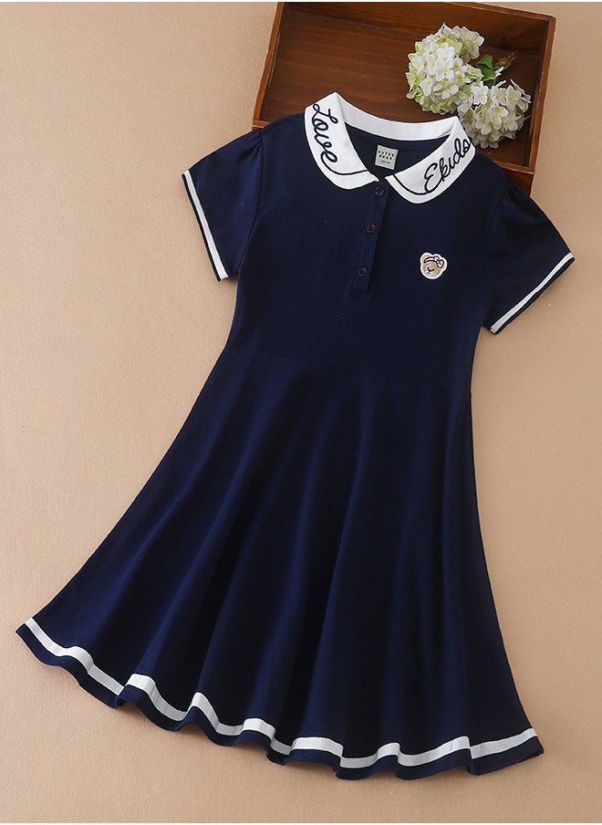 KUYEEBEAR Girls Short Sleeve Sport Dresses  - Image 1