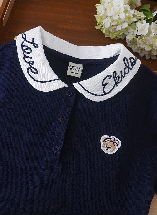 KUYEEBEAR Girls Short Sleeve Sport Dresses  - Image 3
