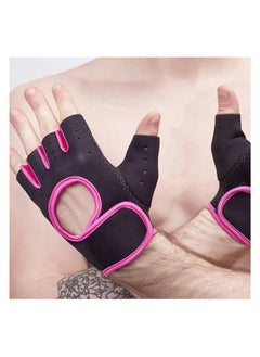 SportQ SportQ 1 Pair Cycling Gloves Fitness Gym Weightlifting Half Finger Gloves for Men Women  - Image 4