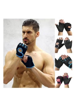 SportQ SportQ 1 Pair Cycling Gloves Fitness Gym Weightlifting Half Finger Gloves for Men Women  - Image 5