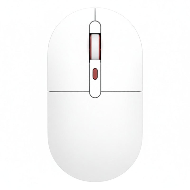 Wireless Silent Mouse: White, 3 Adjustable DPI - Stable 2.4G Connection, Ergonomic Quiet Mouse for Laptop, PC, Home Office, Gaming & Travel - Image 1