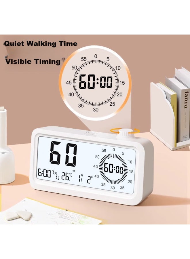 Timess Visual Timer Student Children'S Special Countdown Charging Electronic Alarm Clock Multi-Function Time Manager Live Room Timer - Image 4