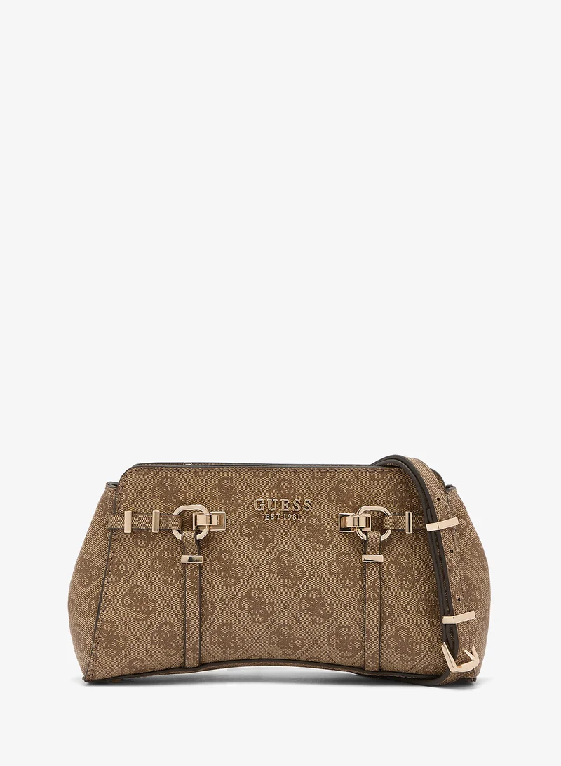 Guess Leona Logo Girlfriend Crossbody Bag