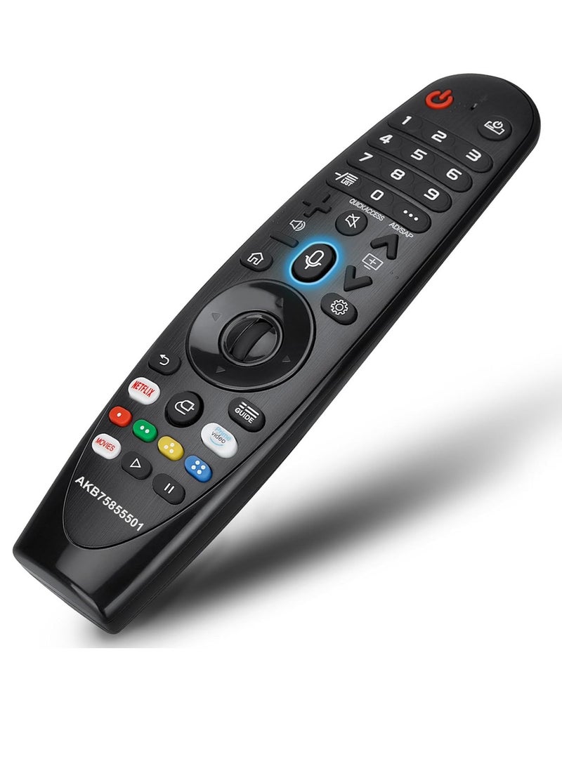 Voice Magic Remote AKB75855501 for LG AN-MR20GA AN-MR19BA Smart TV Magic Remote Replacement, with Pointer Function - Image 1