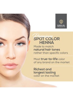 PARALLEL PRODUCTS Spot Color Henna Color Kit Henna Hair Dye Color Palette Tint Kit For Professional Spot Coloring 3 Gram Minicollection Kit Covers Grey Hair Root Touch Up (Color Kit)  - Image 3
