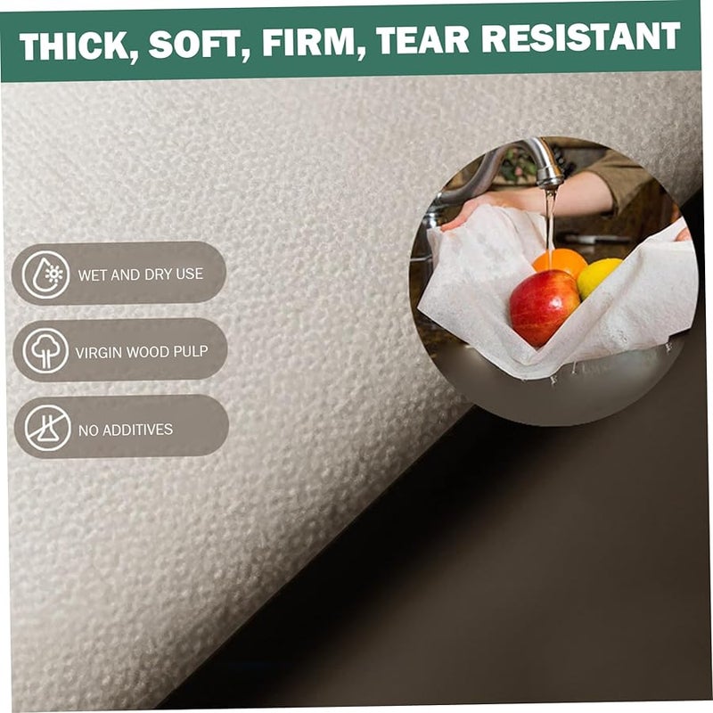 200 ورقة 12 × 17 بوصة مناديل ورقية ناعمة قابلة للامتصاص تستخدم لمرة واحدة للمطبخ حفل زفاف حفلة - Image 5