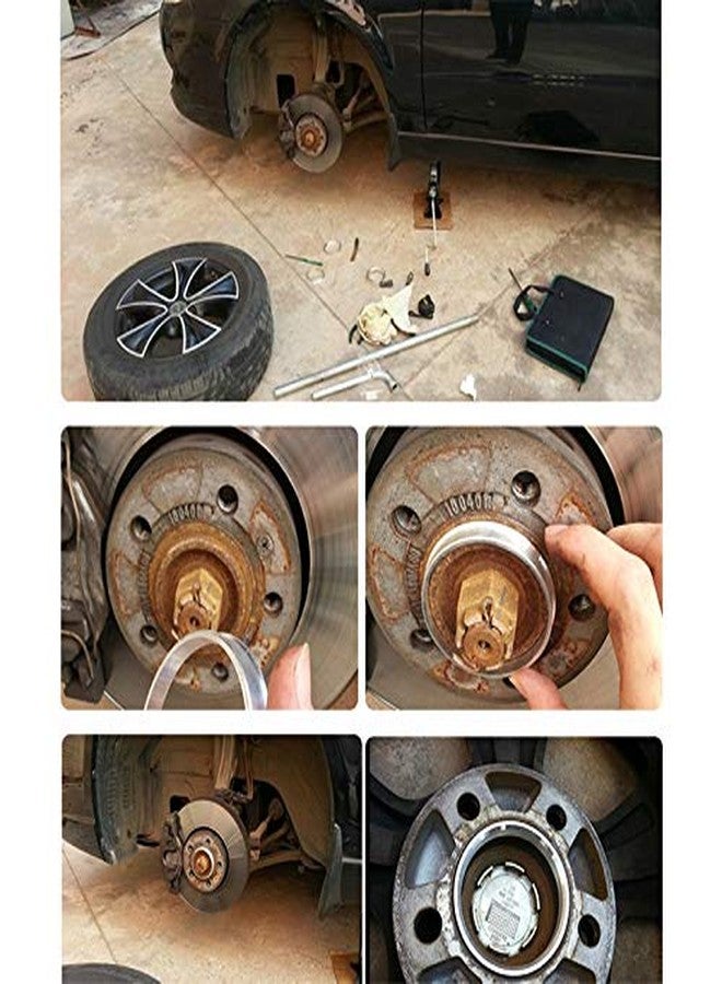 DCVAMOUS Alloy Aluminum Hub Centric Rings 74.1 to 72.6, Set of 4 - Performance Spigot Hubrings fit 72.6mm Vehicle Hub and 74.1mm Wheel Center Bore Compatible with BMW Land Rover - Image 2