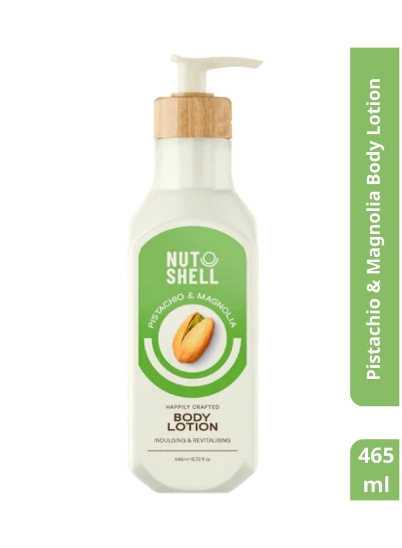 NUTSHELL Pistachio & Magnolia Body Lotion - 465 ml - Image 1