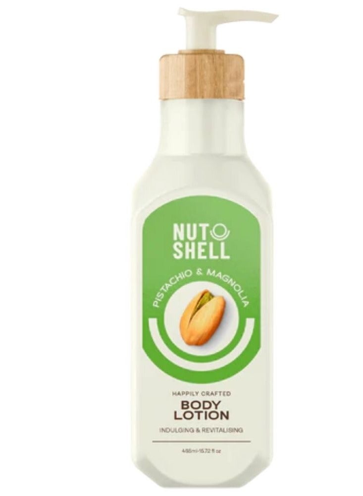 NUTSHELL Pistachio & Magnolia Body Lotion - 465 ml - Image 2