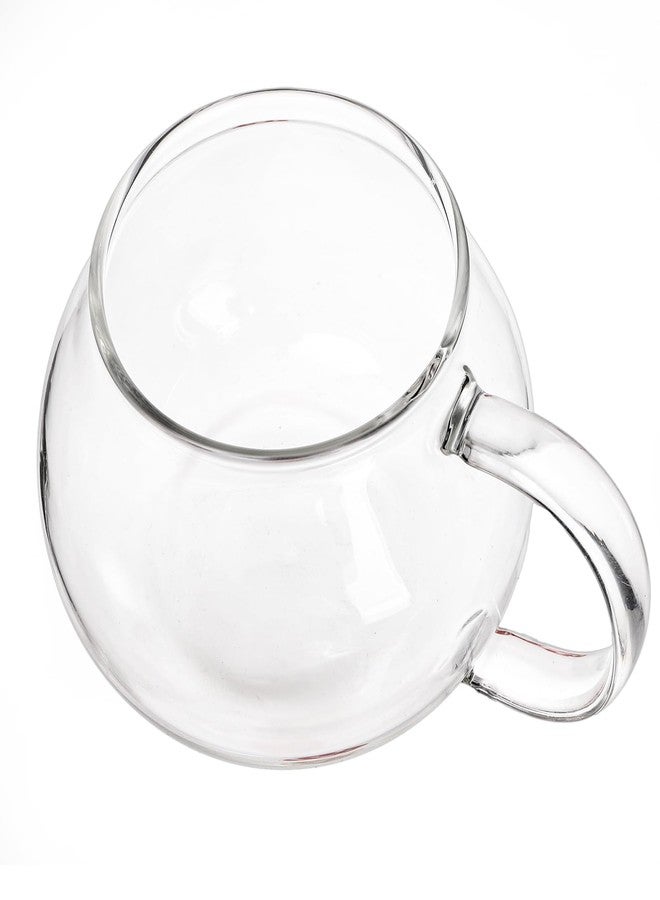 Acshio Mushroom Tea Cup, 11 Oz Cute Glass Cup with Tea Infuser and Lid, Heat Resistant Kawaii Mushroom Mug Set Coffee Teapot with Ceramic Coasters, Perfect for Mother's Day Birthday Gift, Orange - Image 4