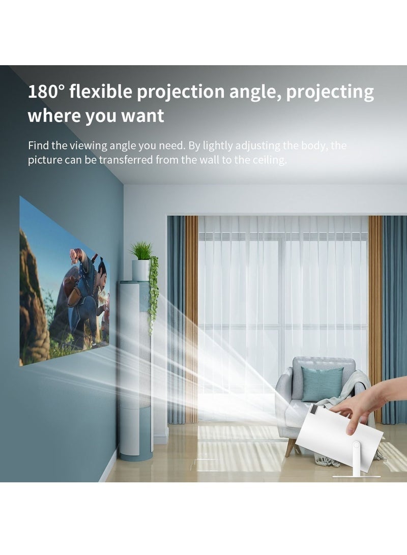 Portable Projector Pocket 5G WIFI Android11.0 Support 130 Inches Home Theater Full HD for Indoor Outdoor Home Birthday Gift Compatible with TV Stick/HDMI/USB/PS5/iOS/PS4 - Image 2