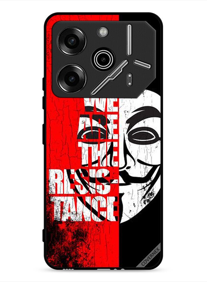 Covernex غطاء حماية Tecno Pova 6 Pro 5G - نحن المقاومة - Image 1