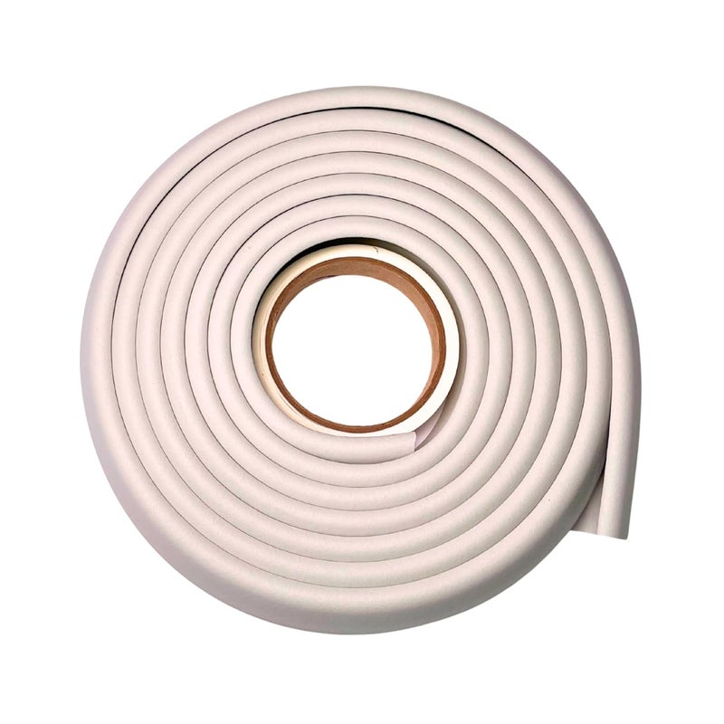 Cardinal Gates EC Edge Cushion for Baby Proofing  Edge Protector Strip for Baby Safety  10 Feet of Padding  Ivory - Image 1