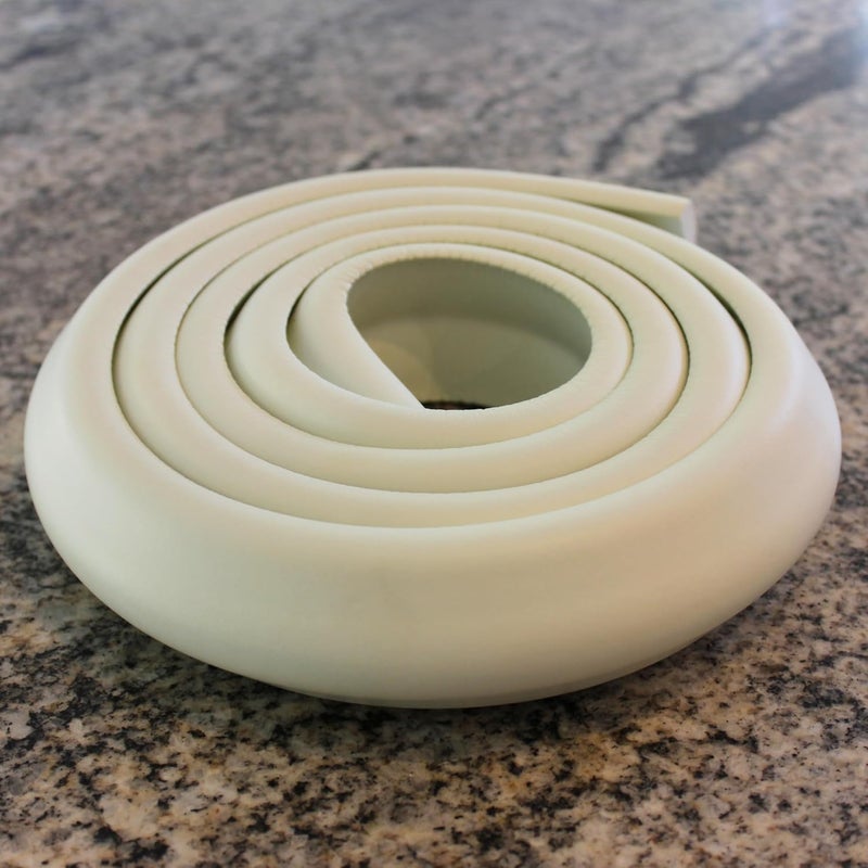 Cardinal Gates EC Edge Cushion for Baby Proofing  Edge Protector Strip for Baby Safety  10 Feet of Padding  Ivory - Image 2