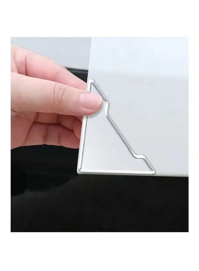 Transparent 2pcs Door Corner Protectors Anti Collision And Scratch Guards - Image 4