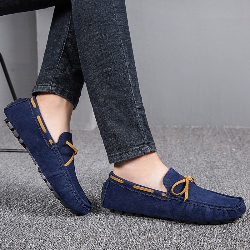New Men'S Social Boys Doug Shoes Printed Slip-On Foot Casual Shoes Plus Size Live Driving Men - Image 4