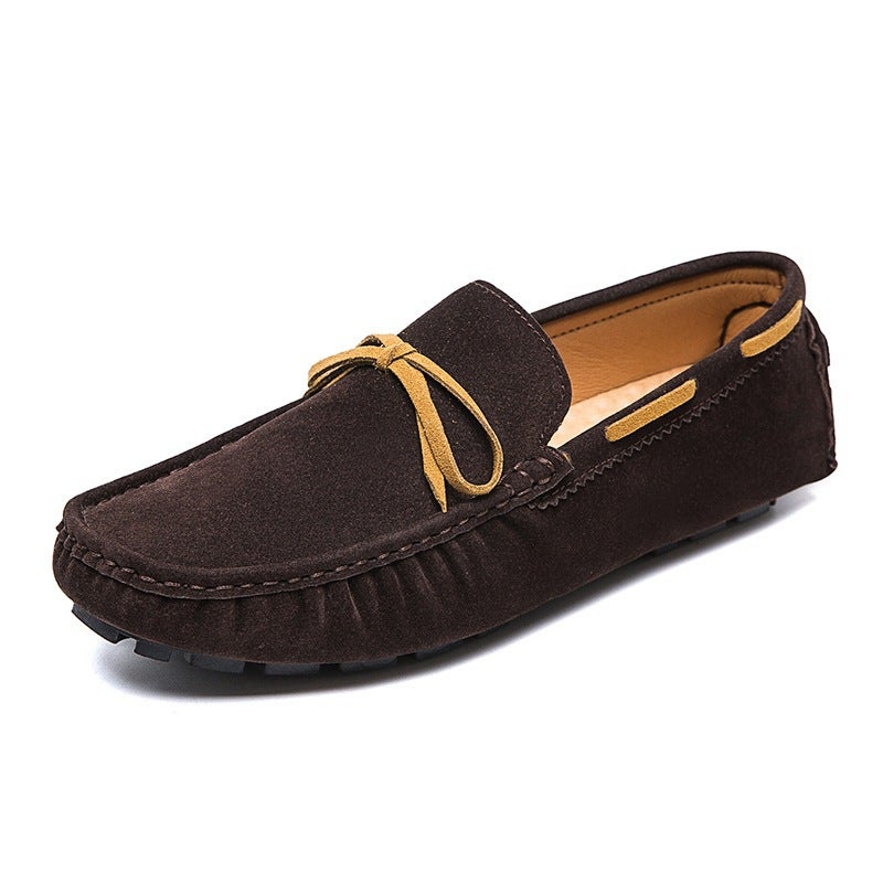 New Men'S Social Boys Doug Shoes Printed Slip-On Foot Casual Shoes Plus Size Live Driving Men - Image 1