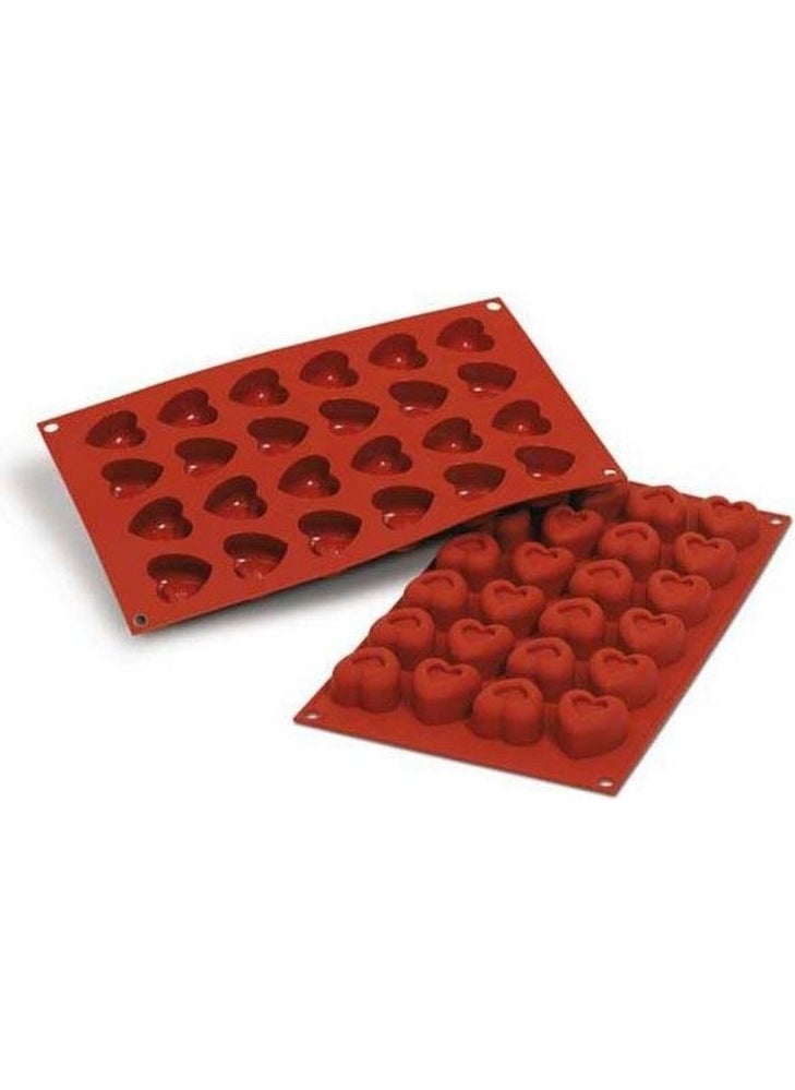 Silikomart SF089 Small Heart Cake Mold 