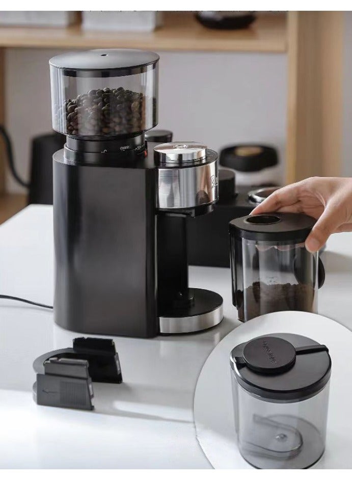 مطحنة قهوة كهربائية مخروطية، 150 واط، مع 25 إعداد...