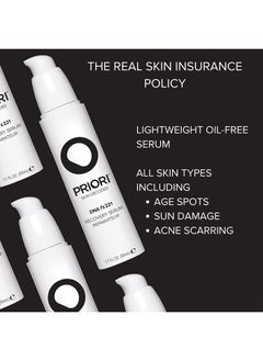 PRIORI Priori Skincare DNA Recovery Serum Repairing, Correcting Age Defying Day & Night Face Treatment Free Radical Protection Beauty Boost Intense Hydration Oil Free Fragrance Free 1.7 fl oz  - Image 3