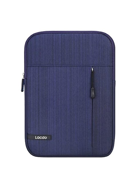Tablet Sleeve Case for 13 inch New iPad Pro M4 2024, 13 inch New iPad Air M2 2024, 12.9 inch New iPad Pro 6 5 4 3 2022-2018 with Magic Keyboard and Smart Keyboard Folio Protective Bag, Blue