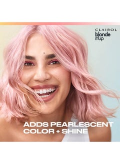 CLAIROL Blonde It Up Crystal Glow Toners Demipermanent Hair Dye Luminous Pearl Hair Color Pack Of 1  - Image 4