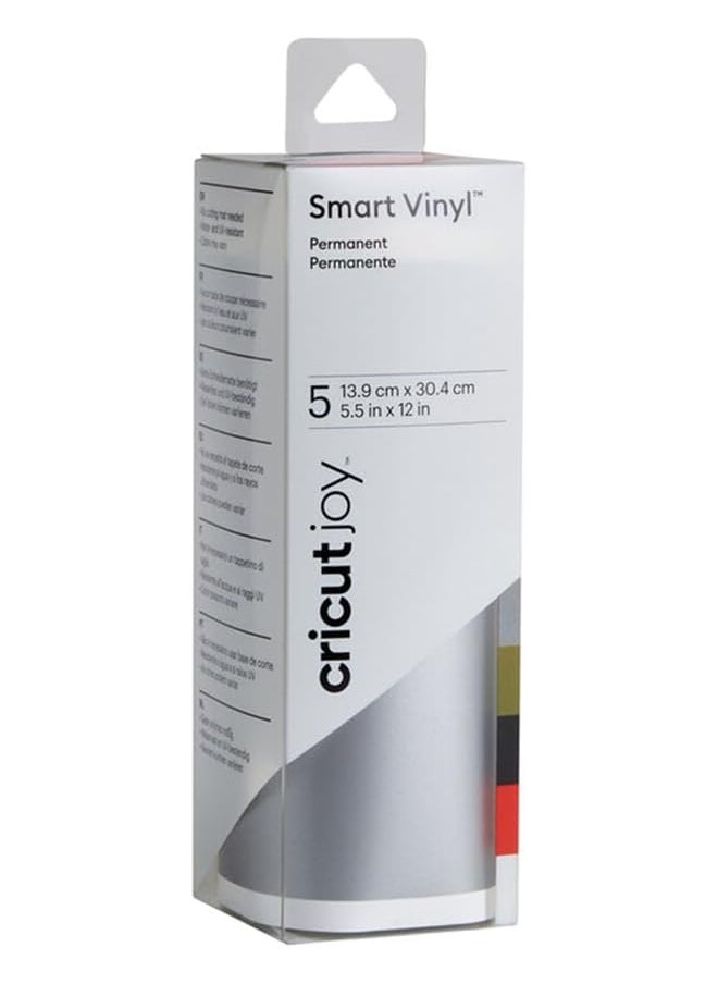 Cricut - Joy Smart Vinyl Permanent 14X30Cm 5 Sheet Sampler Elegance - Image 1