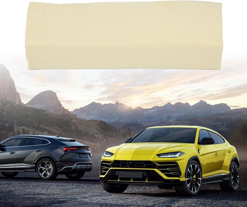 3Pcs Car Multifunctional PVA Super Absorbent Cleaning Sponge Blocks for Car, Bath, and Furniture (Yellow) - Image 2