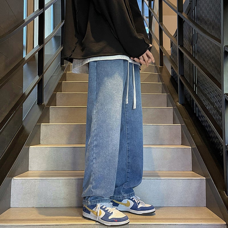 Unisex Casual Daily Denim Jeans - Image 1