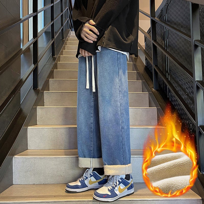 Unisex Casual Daily Denim Jeans - Image 2