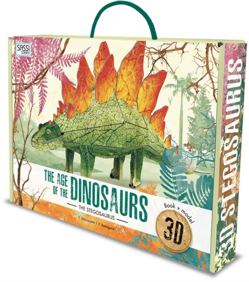 SASSI 3D MODELS STEGOSAURUS. THE AGE OF DINOSAURS