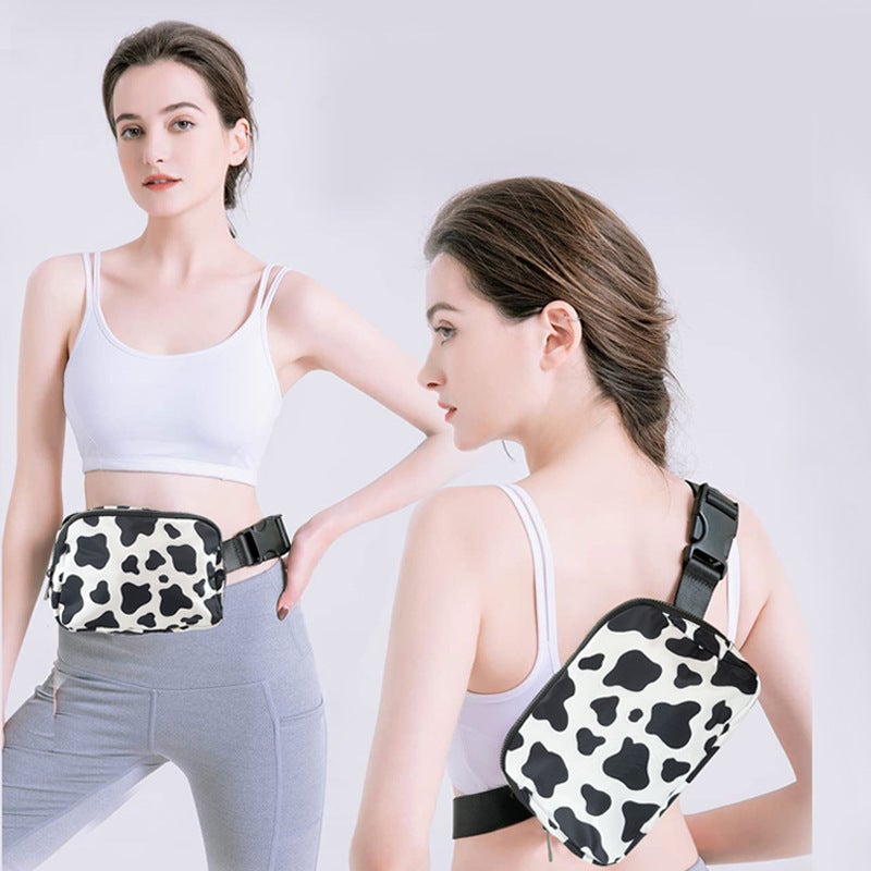 Lulu''s Same Bag, Spot Waist Bag, Water-Repellent Chest Bag, Sports Running Nylon Waist Bag, Men''s and Women''s Mobile Phone Waist Bag - Image 4
