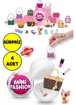 Toyfest 4 Piece Fashion Accessories Surprise Package - Miniature Surprise Fashion Accessories and Items - 4 Pieces  - Image 1
