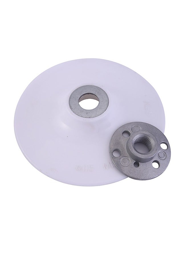 LAWAZIM White plastic plate  | Hook & Loop Sanding Discs, Sandpaper Finishing Discs, for Surface Prep Strip Grind Polish Finish Burr Rust Paint Removal  - Image 4
