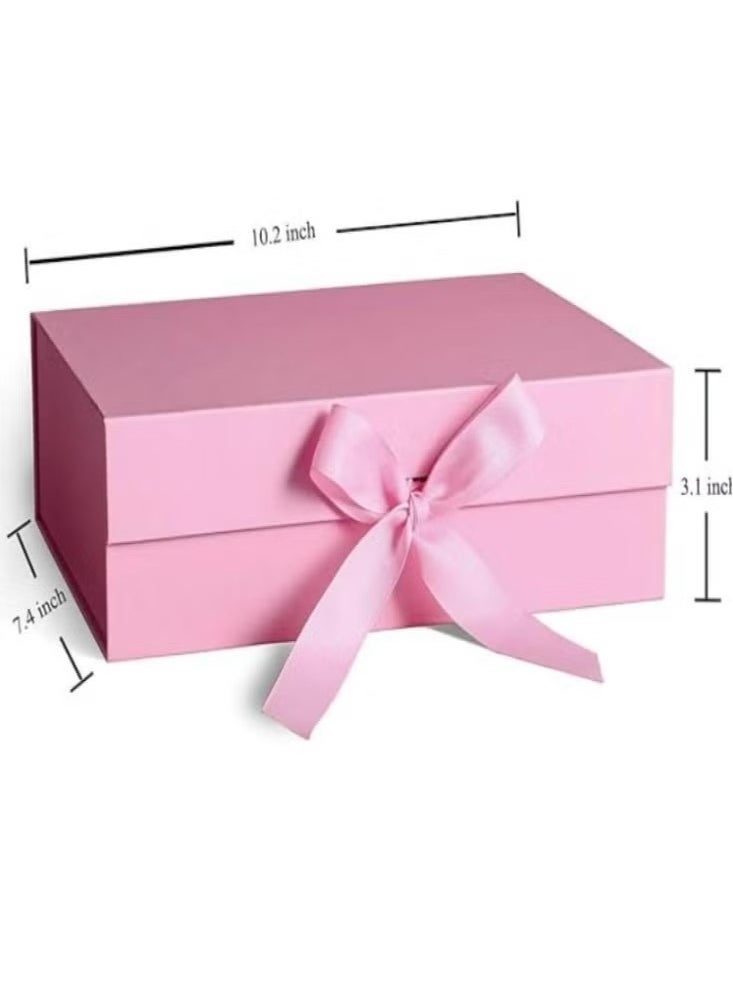 GMORO 26*19*8cm Pink Gift Box with Ribbon for Mother's Day,Valentine's Day,Birthdays,Party  - Image 4