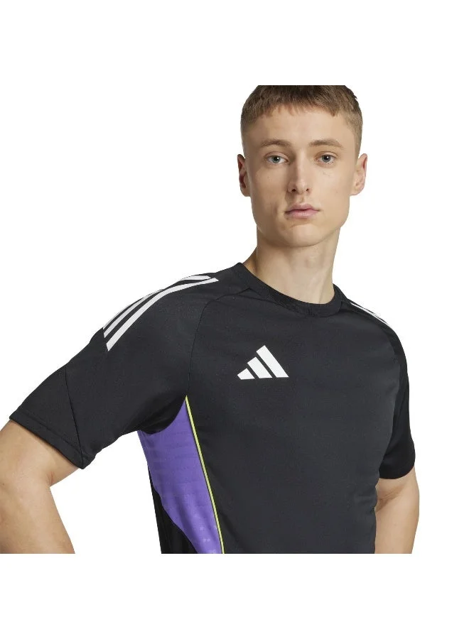 Adidas Black / Purple Rush Tiro 25 Competition Training Jersey for Men | Best Price UAE