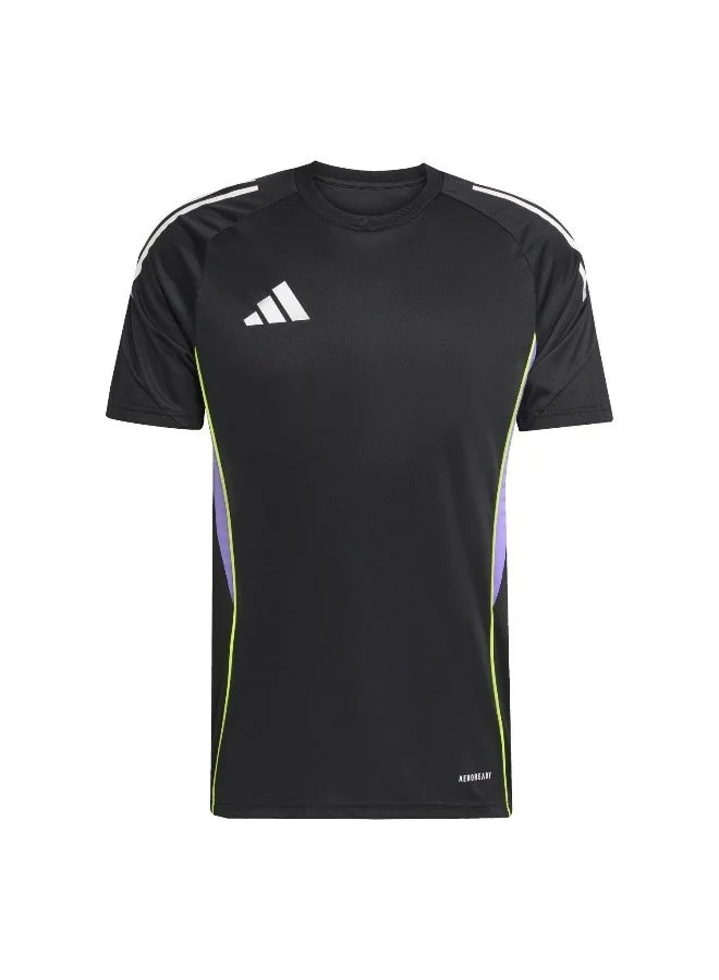 Adidas Black / Purple Rush Tiro 25 Competition Training Jersey for Men | Best Price UAE