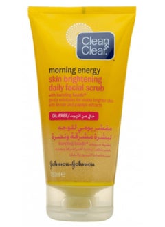 Clean & Clear Clean & Clear Lemon and Papaya Daily Scrub for Radiant and Smooth Skin - 150 ml 
