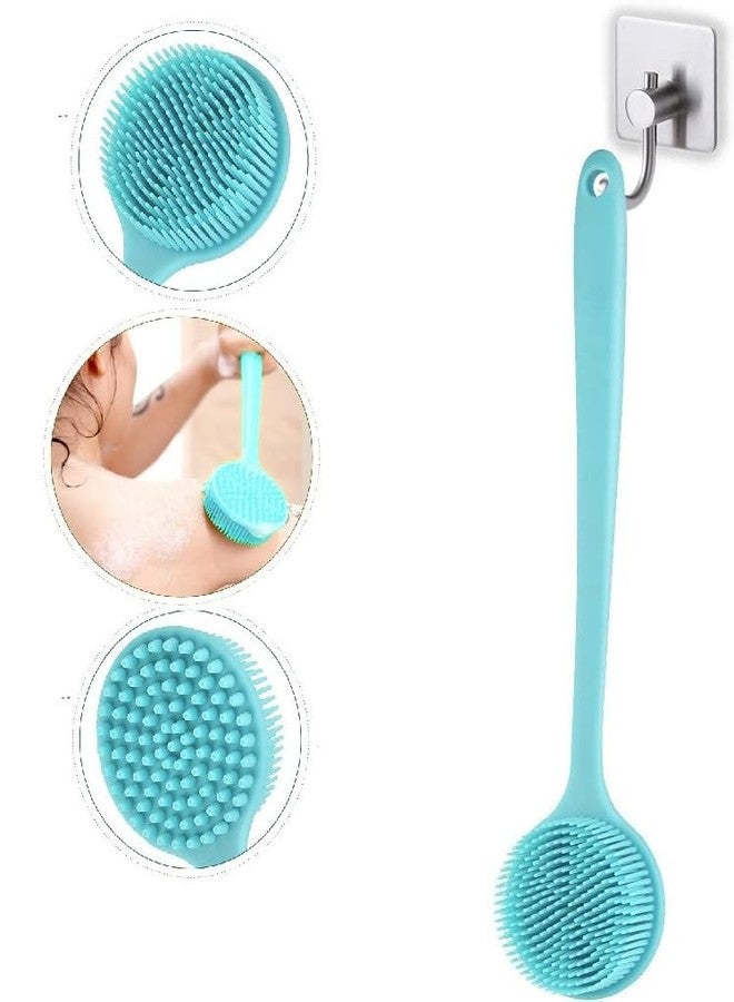 draval Shower Brush, Body Brush, Back Washer, Exfoliating Bath Brush, Back Brush, Shower Brush Long Handle (multicolor) - Image 1