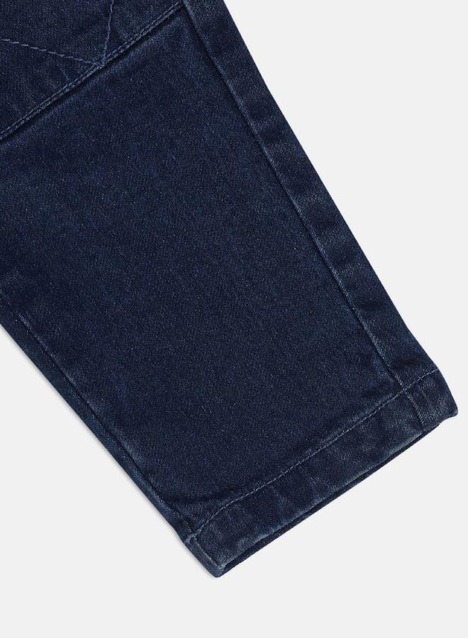 MINIKLUB Boys Cotton Blend Jeans with Drawstring Waist - Image 5