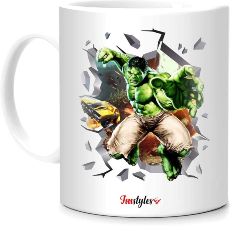 FMstyles - Hulk 3d Break Through Printed Mug - FMS244