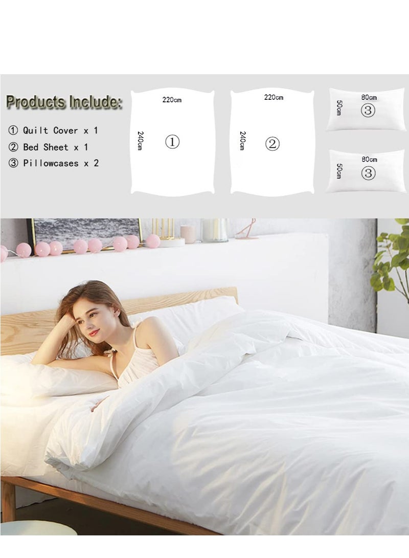 4-Piece Travel Disposable Bedding Set - Portable Non-Woven Bedspread, Duvet Cover, and Pillowcase for Hotels, Camping, and Overnight Stays - Ideal for Double Models and Soiled Sleeping Bags. - Image 5