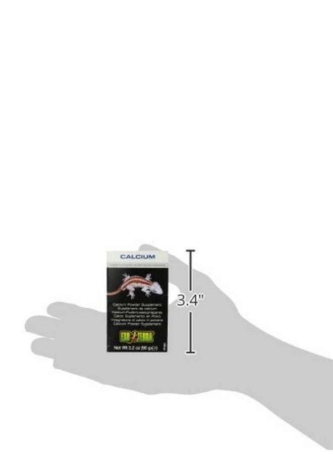 Exo Terra Calcium Powder Supplement For Reptiles And Amphibians, 3.2 Oz., Pt 1851  - Image 5